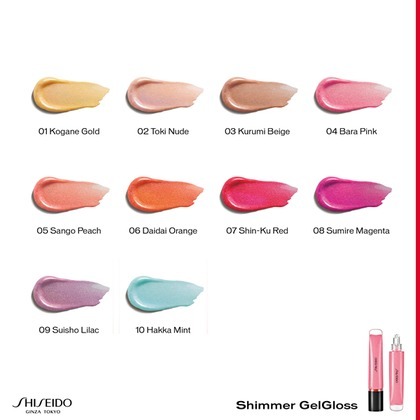  Shiseido SHIMMER GEL GLOSS Gloss Lucido  1 di 3 