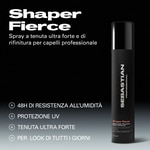 300 ML Sebastian SHAPER FIERCE Lacca per Capelli Tenuta Extra Forte 2 di 8 Lacca per Capelli Tenuta Extra Forte