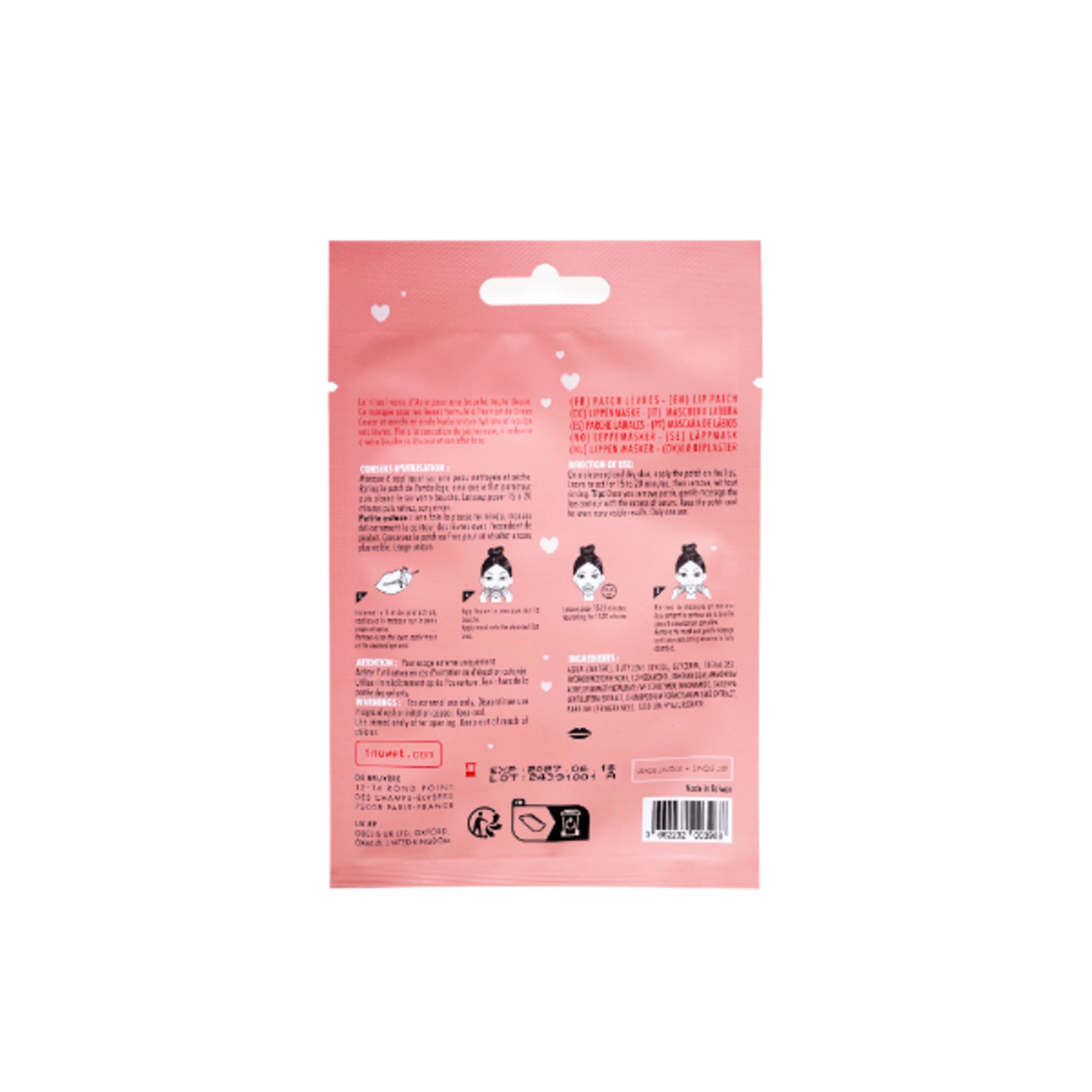 Patch Labbra Rimpolpante e Idratante