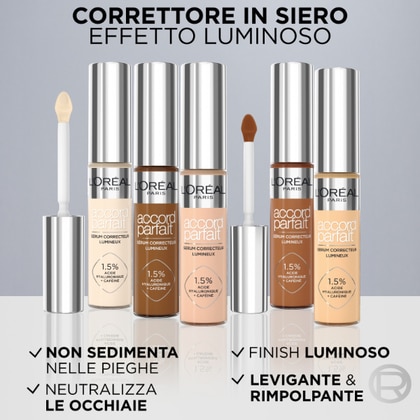  L'Oréal Paris ACCORD PARFAIT Radiant Serum Concealer  1 di 8 