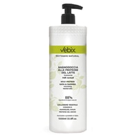 500 ML Vebix PHYTAMIN NATURAL Bagnodoccia alle Proteine del Latte Nutriente  