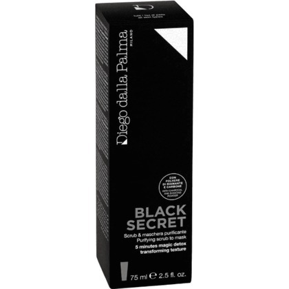 75 ML Diego dalla Palma BLACK SECRET Scrub & Maschera Purificante  1 di 3 