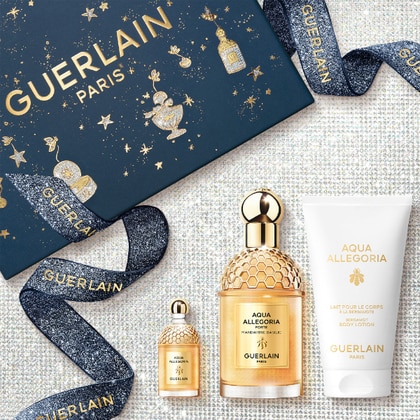 75ml+75ml+7,5ml Guerlain AQUA ALLEGORIA MANDARINE BASILIC FORTE Cofanetto Regalo  1 di 5 