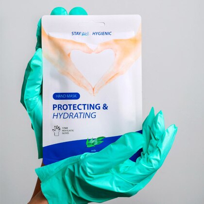  Stay Well PROTECTING & HYDRATING HAND MASK Maschera Mani Eucalipto  1 di 2 