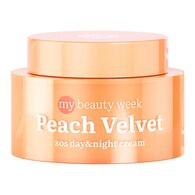 50 ML 7Days PEACH VELVET Crema Viso SOS Giorno & Notte  1 di 2 