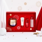 50ml+15ml+30ml+10ml+0,6ml Shiseido VITAL PERFECTION UPLIFTING AND FIRMING CREAM ADVANCED HOLIDAY KIT Cofanetto Regalo 3 di 3 Cofanetto Regalo