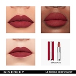  Givenchy LE ROUGE DEEP VELVET ROSSETTO MATT  2 di 3 ROSSETTO MATT
