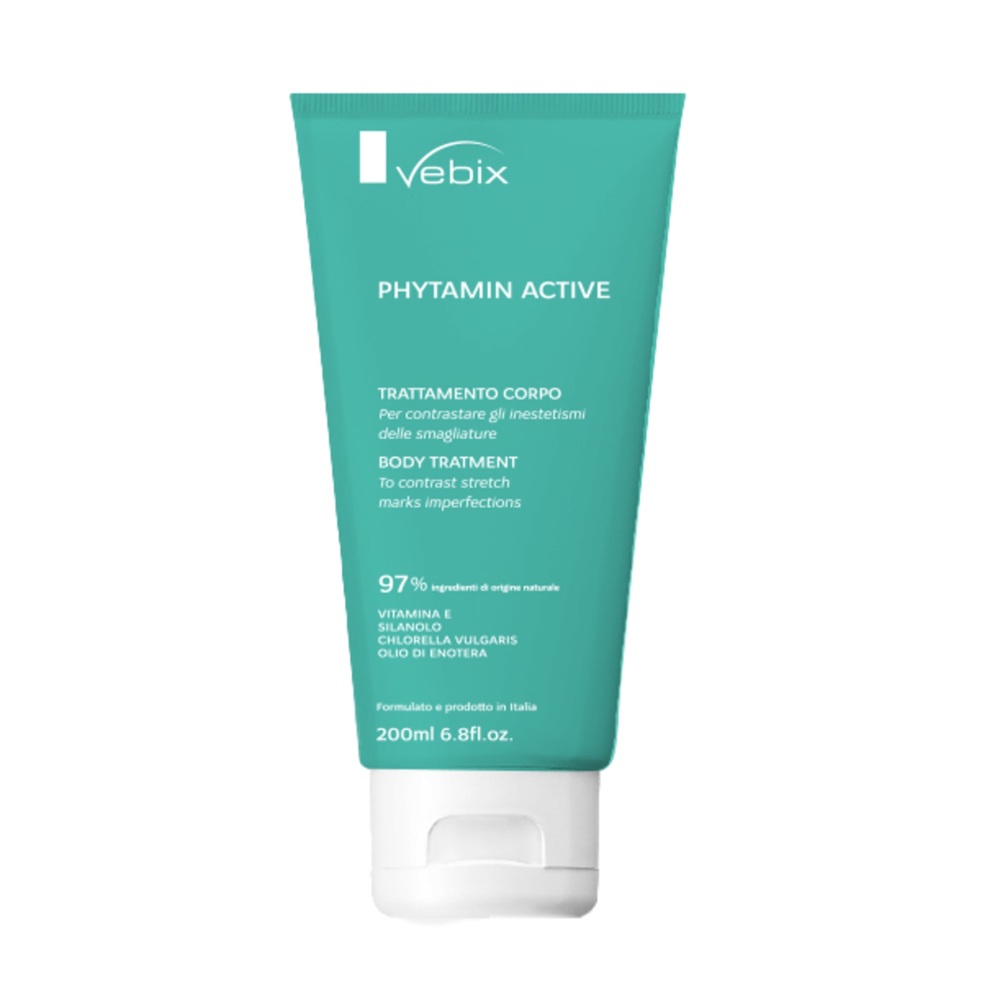 200ml Vebix PHYTAMIN ACTIVE Crema Trattamento Corpo Smagliature 1 di 1