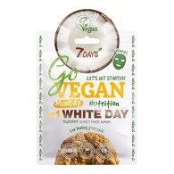 25 G 7Days GOVEGAN - WHITE DAY Maschera Viso in Tessuto - Nutriente  1 di 2 