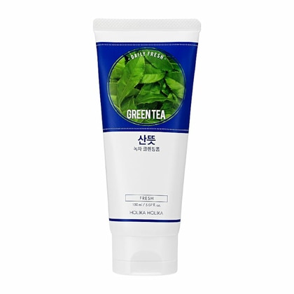 150 ML HOLIKA HOLIKA DAILY FRESH GREEN TEA CLEANSING FOAM Schiuma Detergente  1 di 1 