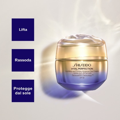 50ml ric Shiseido VITAL PERFECTION Uplifting and Firming Advanced Day Cream  SPF30  1 di 3 