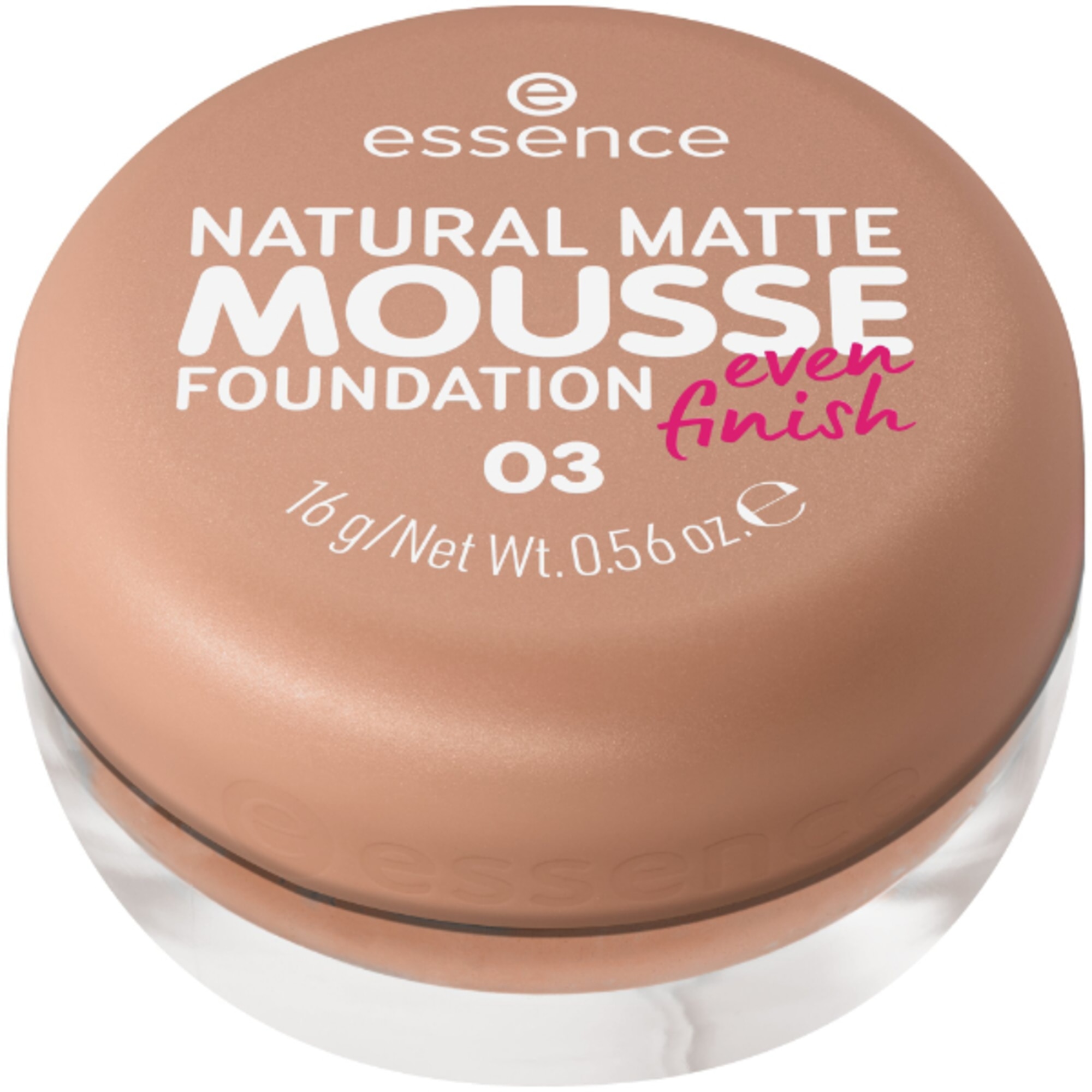 Essence NATURAL MATTE MOUSSE Fondotinta 1 di 3