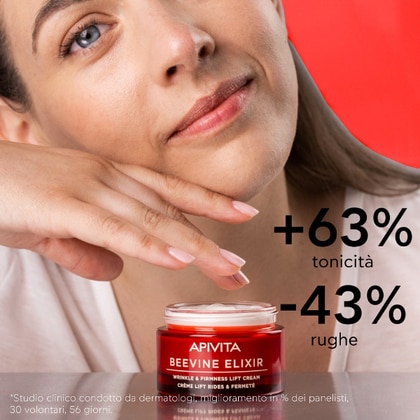 50 ML Apivita BEEVINE ELIXIR Crema Anti-Rughe Rassodante Liftante - Texture leggera  1 di 7 