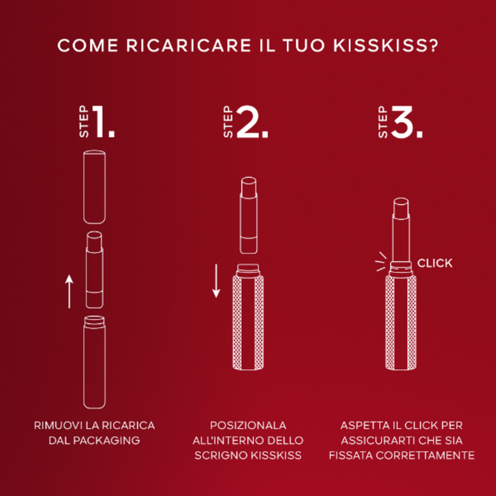  Guerlain KISSKISS Rossetto Intenso al Miele - Ricarica  1 di 8 