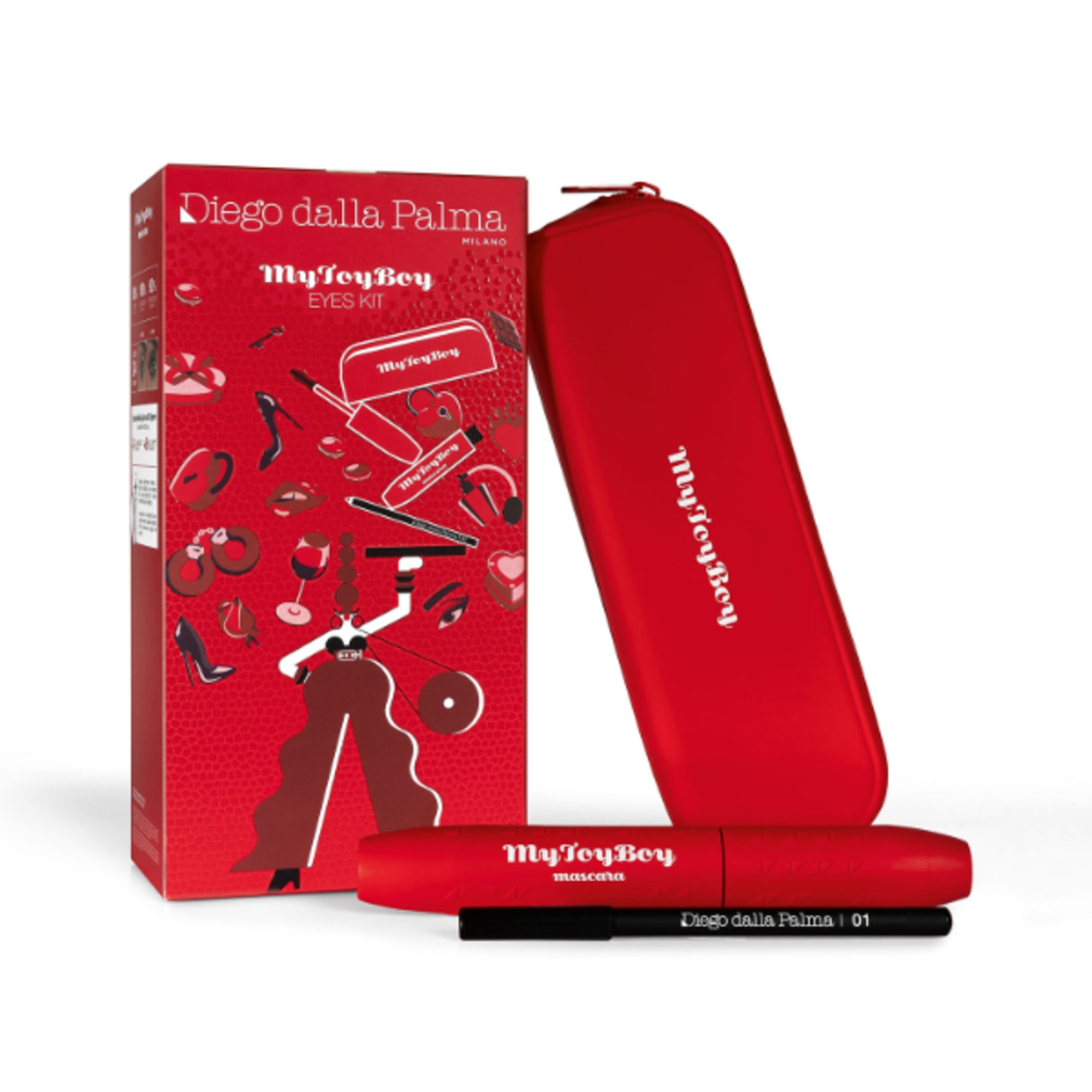 Diego dalla Palma MYTOYBOY MASCARA KIT Cofanetto Regalo 1 di 4