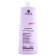 500 ML ALAMA PROFESSIONAL NO-YELLOW Daily Blonde Shampoo Mantenimento Biondo  1 di 2 