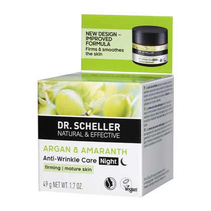 49G DR. SCHELLER ARGAN&AMARANTO CREMA NOTTE ANTIRUGHE  1 di 1 