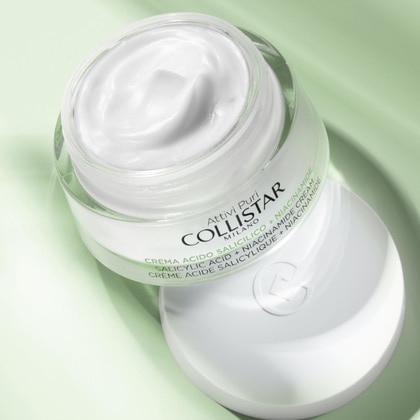 50 ML Collistar CREMA ACIDO SALICILICO + NIACINAMIDE Anti-Imperfezioni Seboequilibrante  1 di 3 