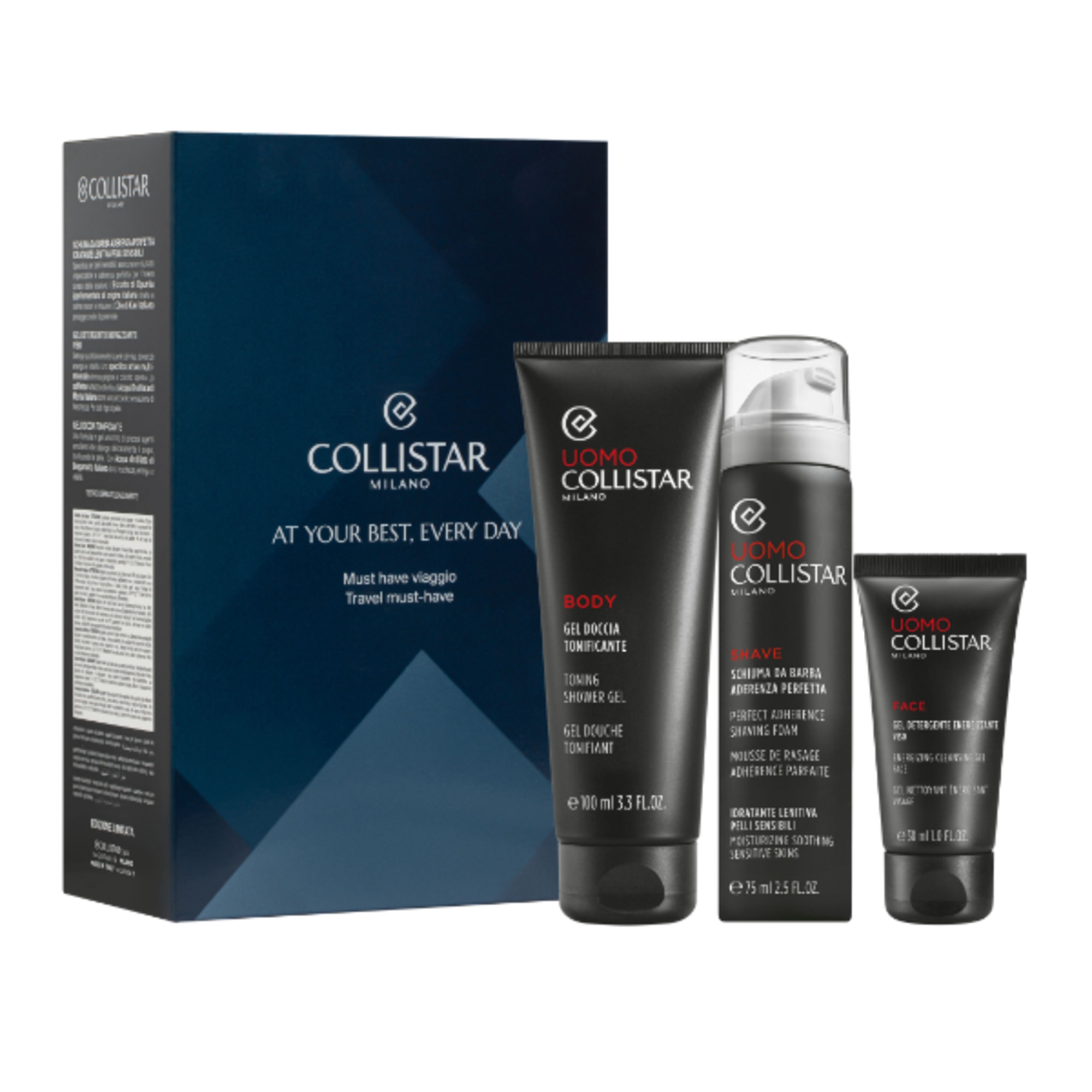 Collistar COFANETTO MUST HAVE VIAGGIO UOMO Cofanetto Regalo 1 di 3 Cofanetto Regalo