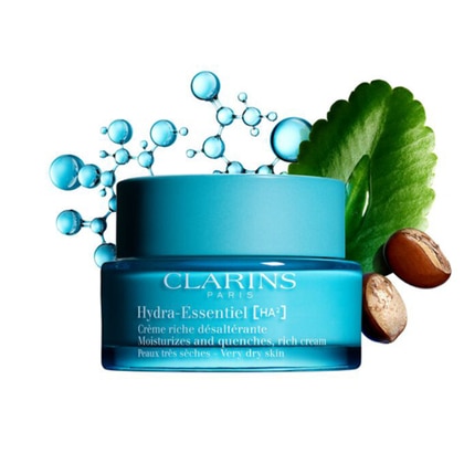 50 ML Clarins HYDRA-ESSENTIEL Crema Idratante Ricca - Per Pelle Molto Secca  1 di 3 