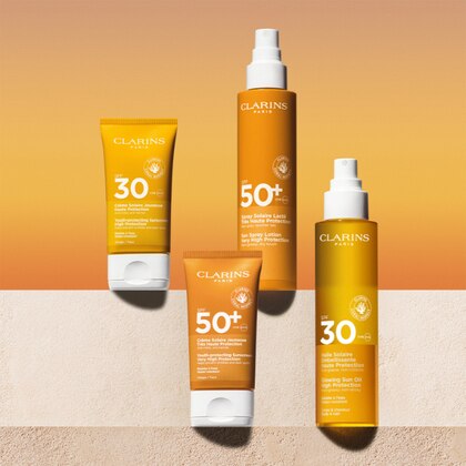 50 ML Clarins CRÈME SOLAIRE JEUNESSE Crema Solare Protezione Molto Alta SPF 50+  1 di 5 