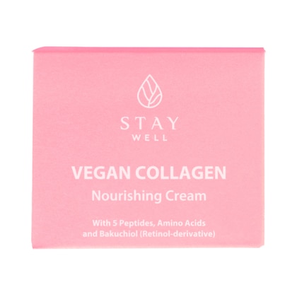 50 ML Stay Well VEGAN COLLAGEN CREAM Crema Viso Vegan Collagene  1 di 3 