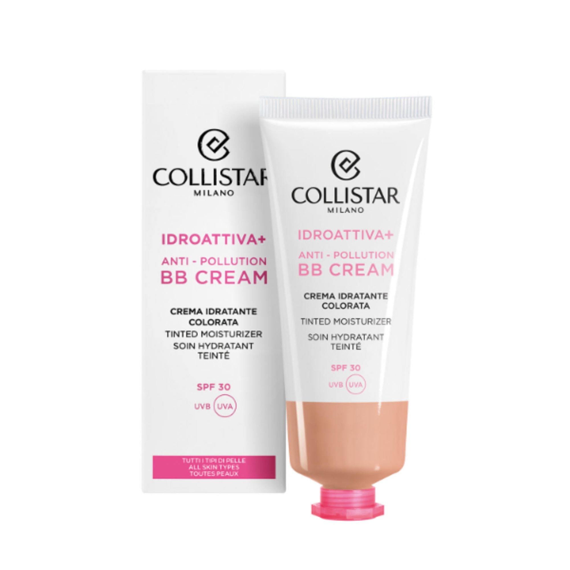 Collistar IDROATTIVA+ Antipollution BB Cream 1 di 3