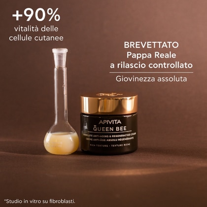 1 PCS Apivita QUEEN BEE Absolute Anti-Aging & Regeneratig Cream - Textue Ricca  1 di 7 