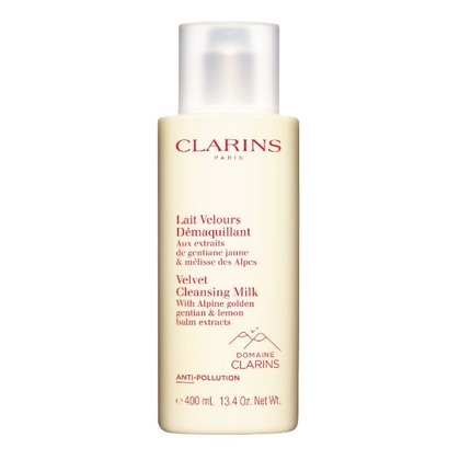 400 ML Clarins Lait Velours Démaquillant Latte Detergente Delicato  1 di 1 