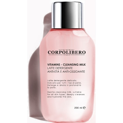 200 ML Corpolibero VITAMINS - CLEANSING MILK Latte Detergente Anti-Età e Anti-Ossidante  1 di 1 