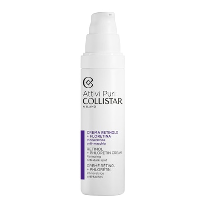 50ml+50ml Collistar ATTIVI PURI CREMA RETINOLO + FLORETINA Rinnovatore Anti-Macchia  1 di 1 