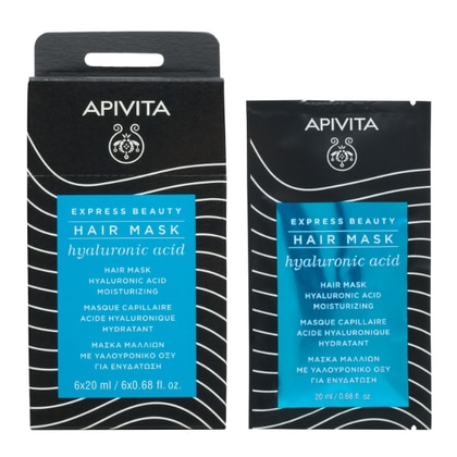 20 ML Apivita EXPRESS HAIR MOISTURIZING Maschera Capelli  1 di 1 