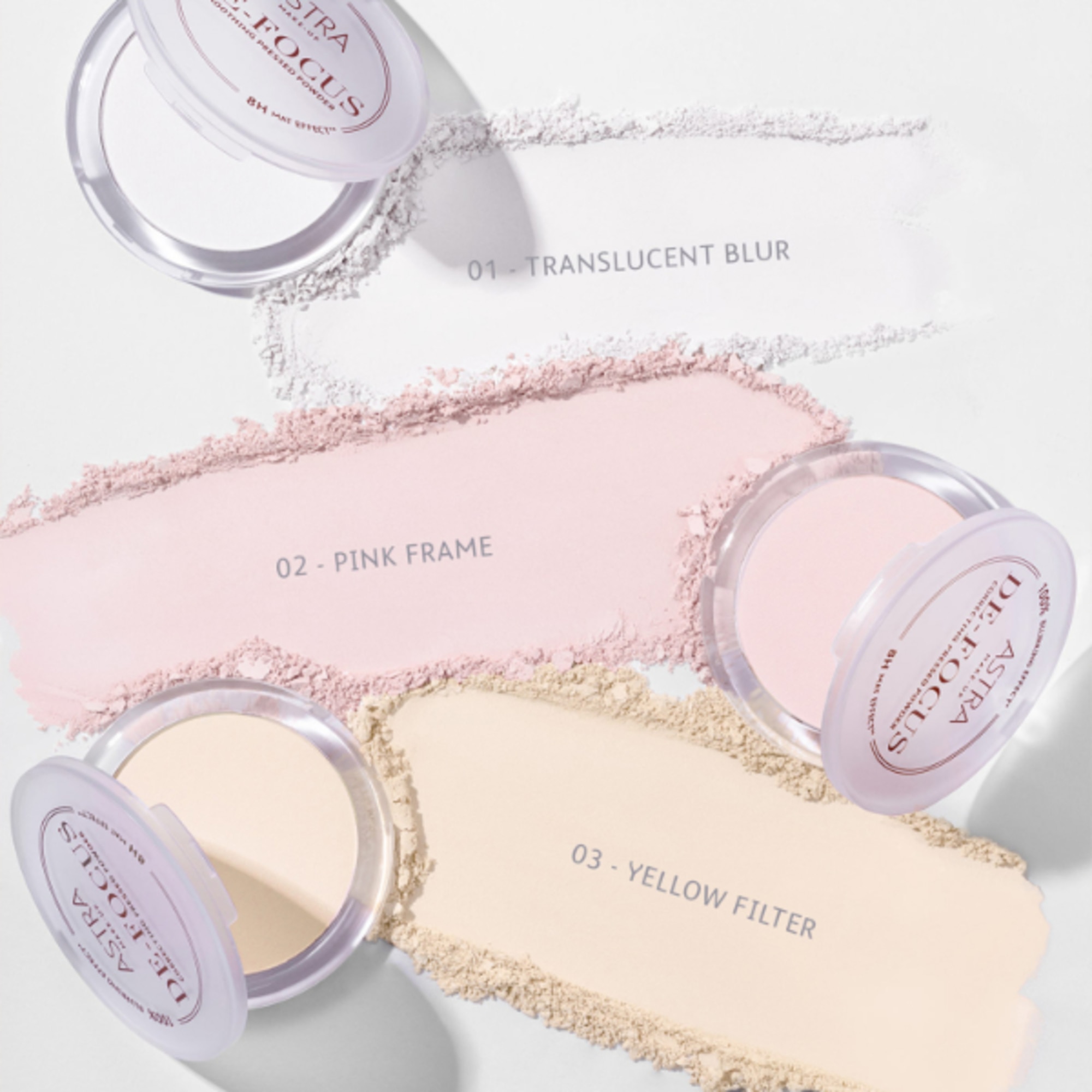 ASTRA MAKE-UP DE-FOCUS Pressed Powder 1 di 5