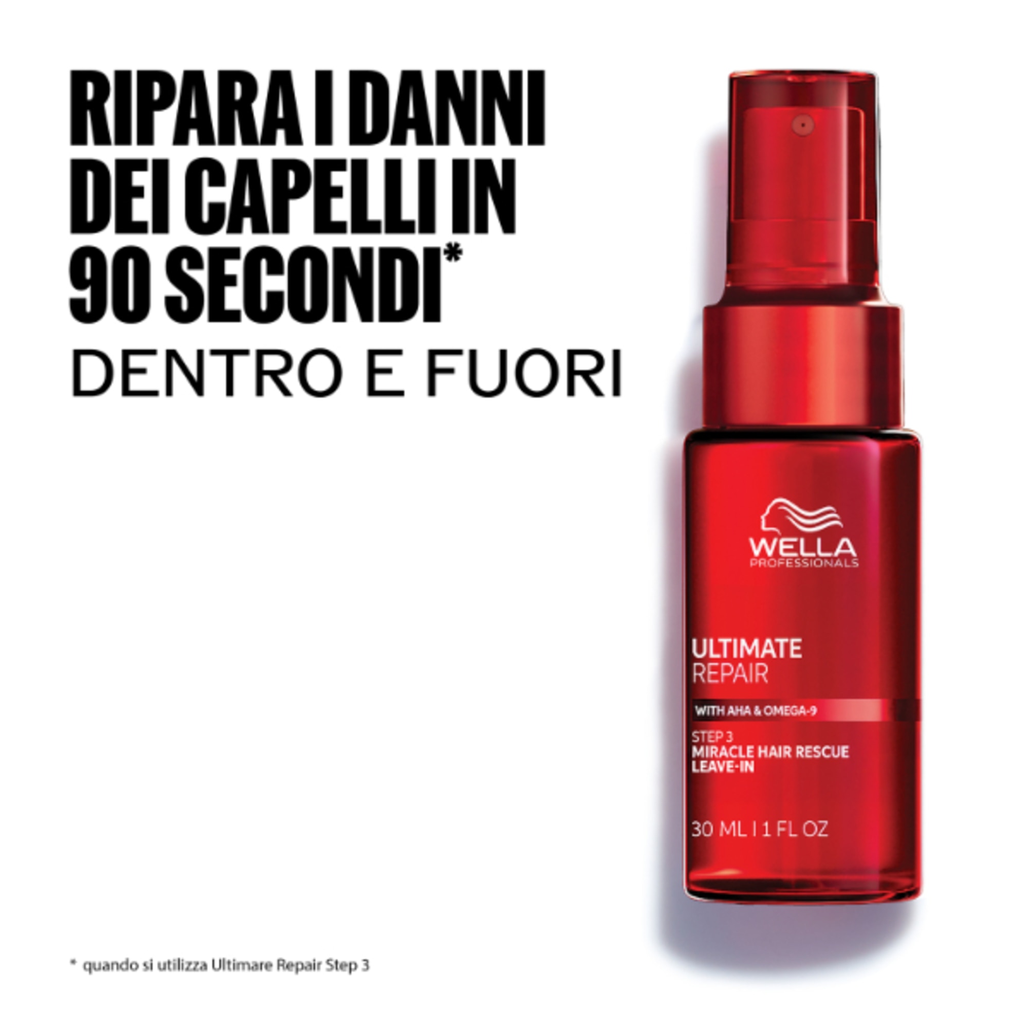 30 ML WELLA ULTIMATE REPAIR Miracle Hair Rescue 1 di 7