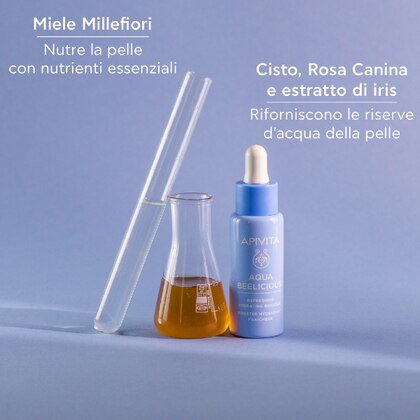 30 ML Apivita AQUA BEELICIOUS Booster Idratante Rinfrescante  1 di 7 