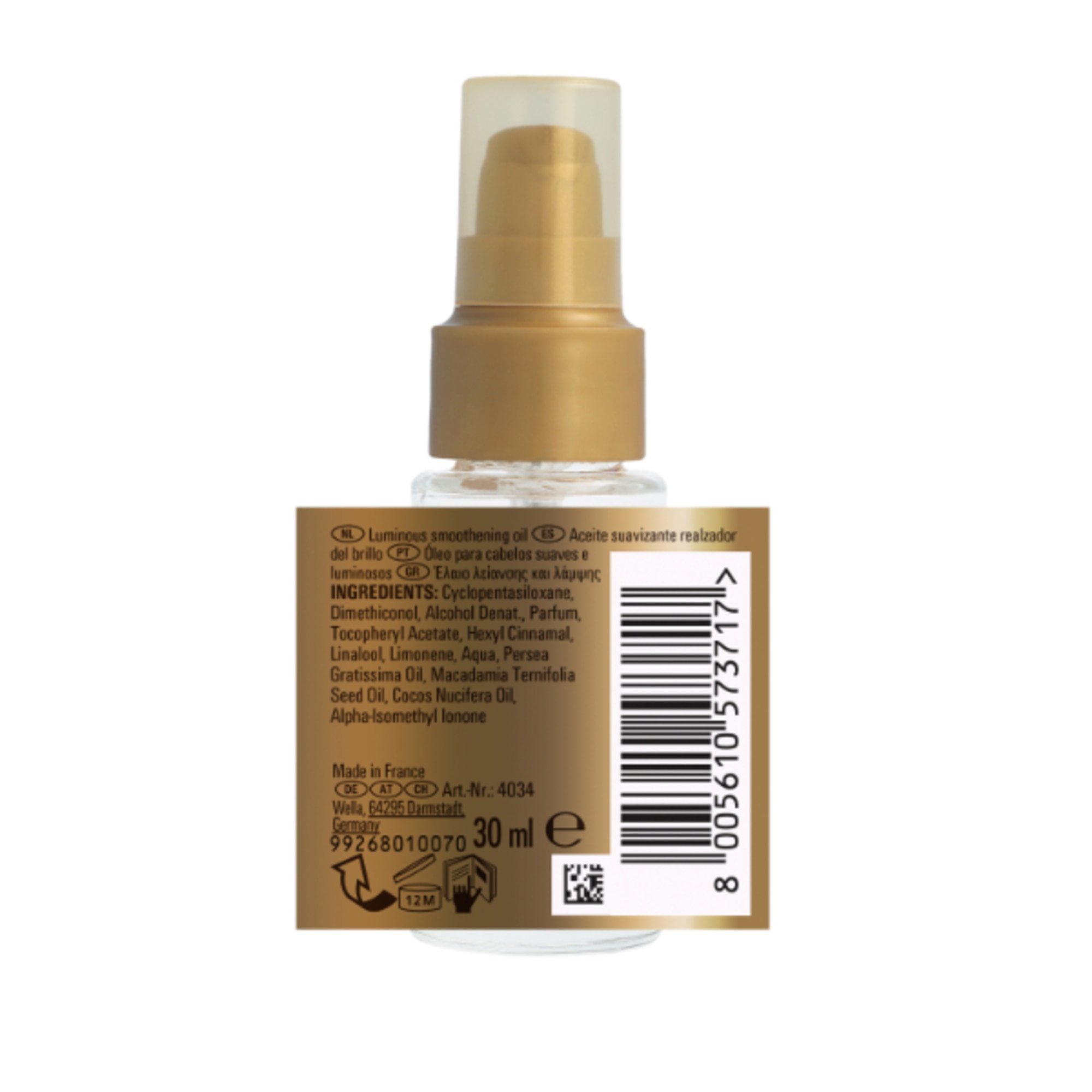 30 ML WELLA OIL REFLECTION WELLA Olio Illuminante 1 di 7