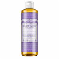 475 ML DR BRONNER’S 18 IN 1 LAVANDA Sapone Liquido  1 di 2 