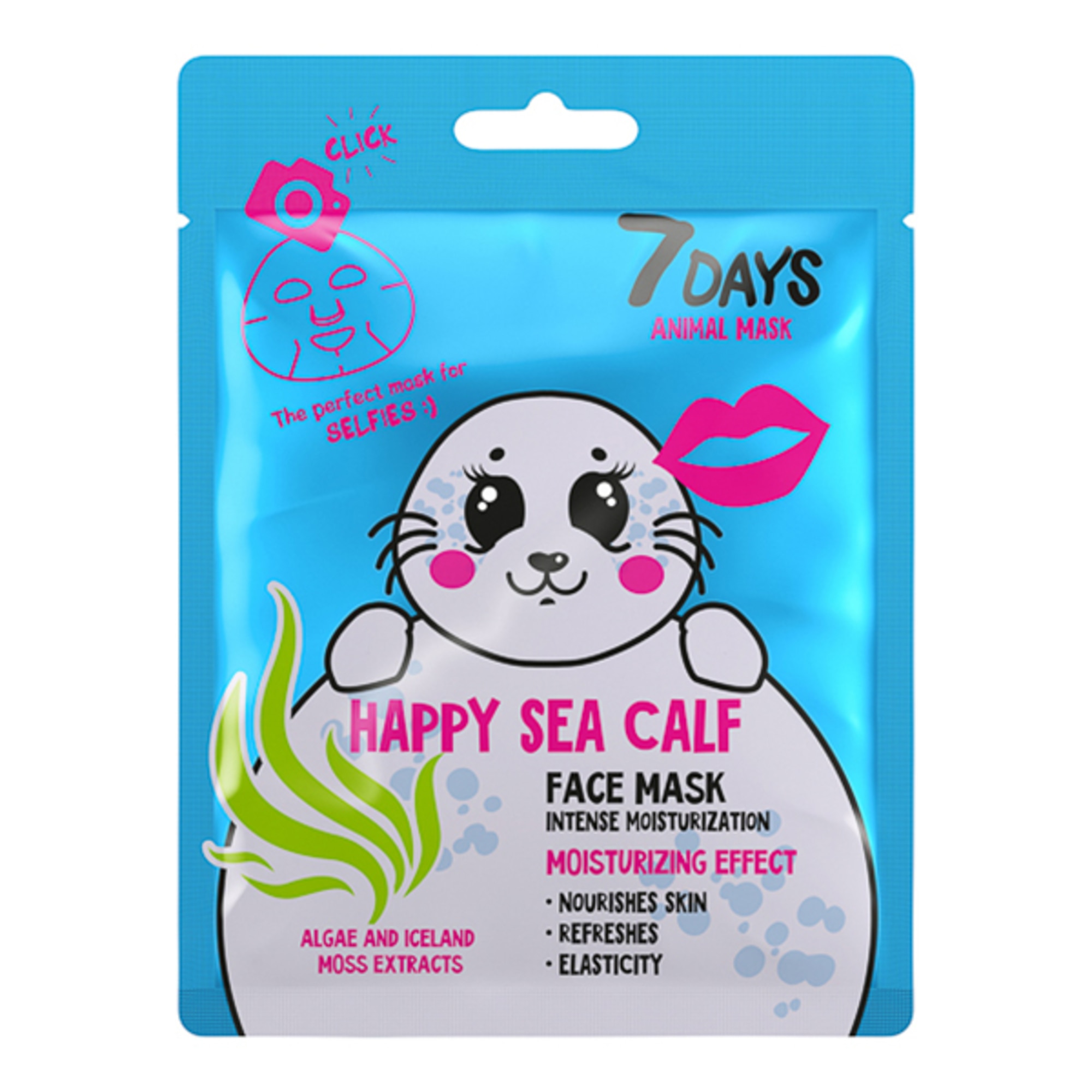 28 G 7Days HAPPY SEA CALF Maschera Viso in Tessuto 1 di 1