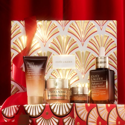 30ml+15ml+50ml+5ml Estée Lauder ADVANCED NIGHT REPAIR HOLIDAY SKINCARE SET Cofanetto Regalo  1 di 3 