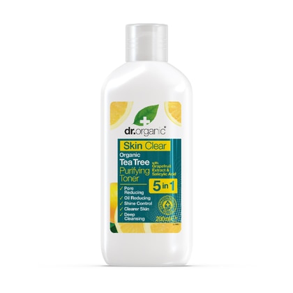 200 ML Dr. Organic TEA TREE PURIFYING TONER Tonico Purificante  1 di 1 Tonico Purificante