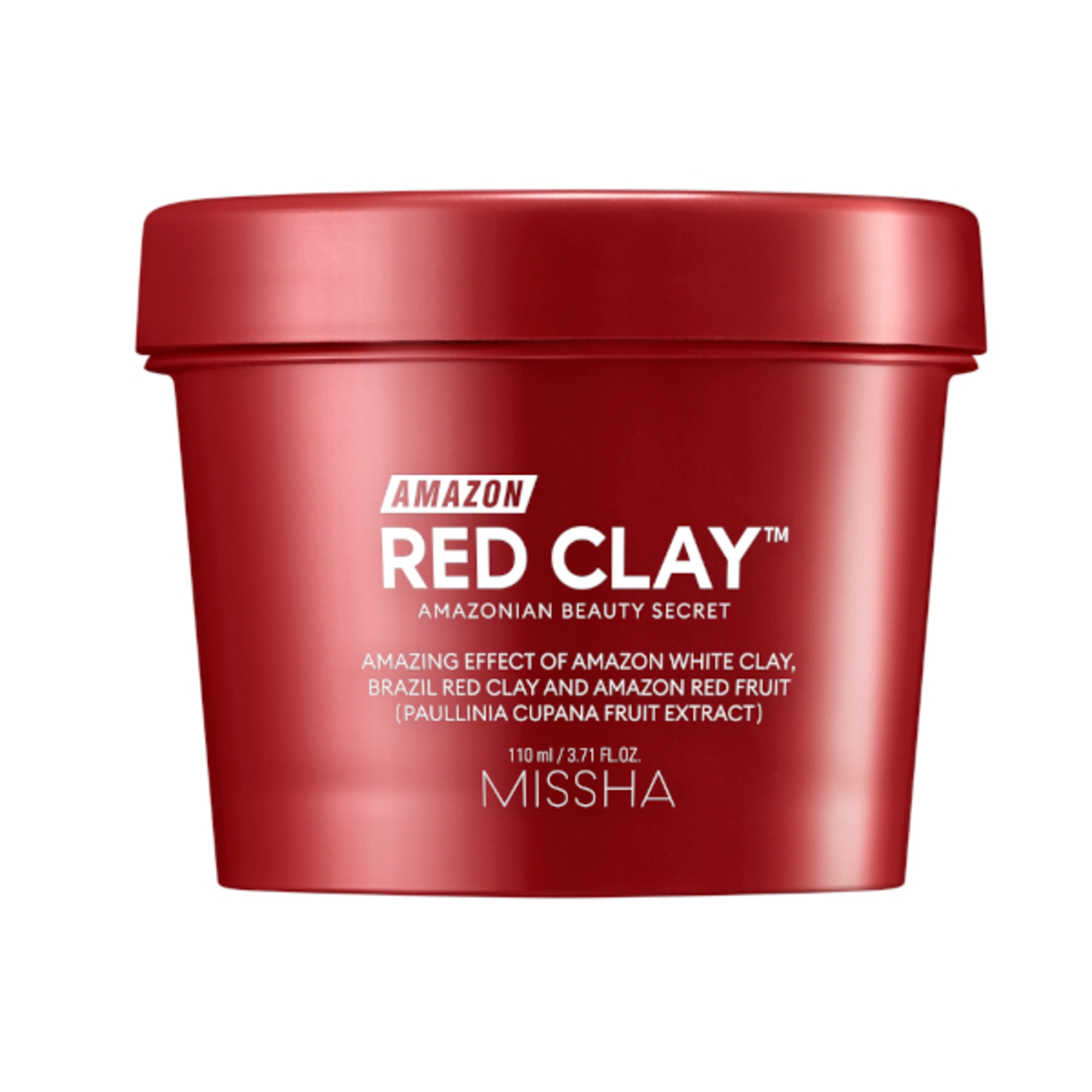 110 ML MISSHA RED CLAY Amazonian Beauty Secret - Pore Mask 1 di 2