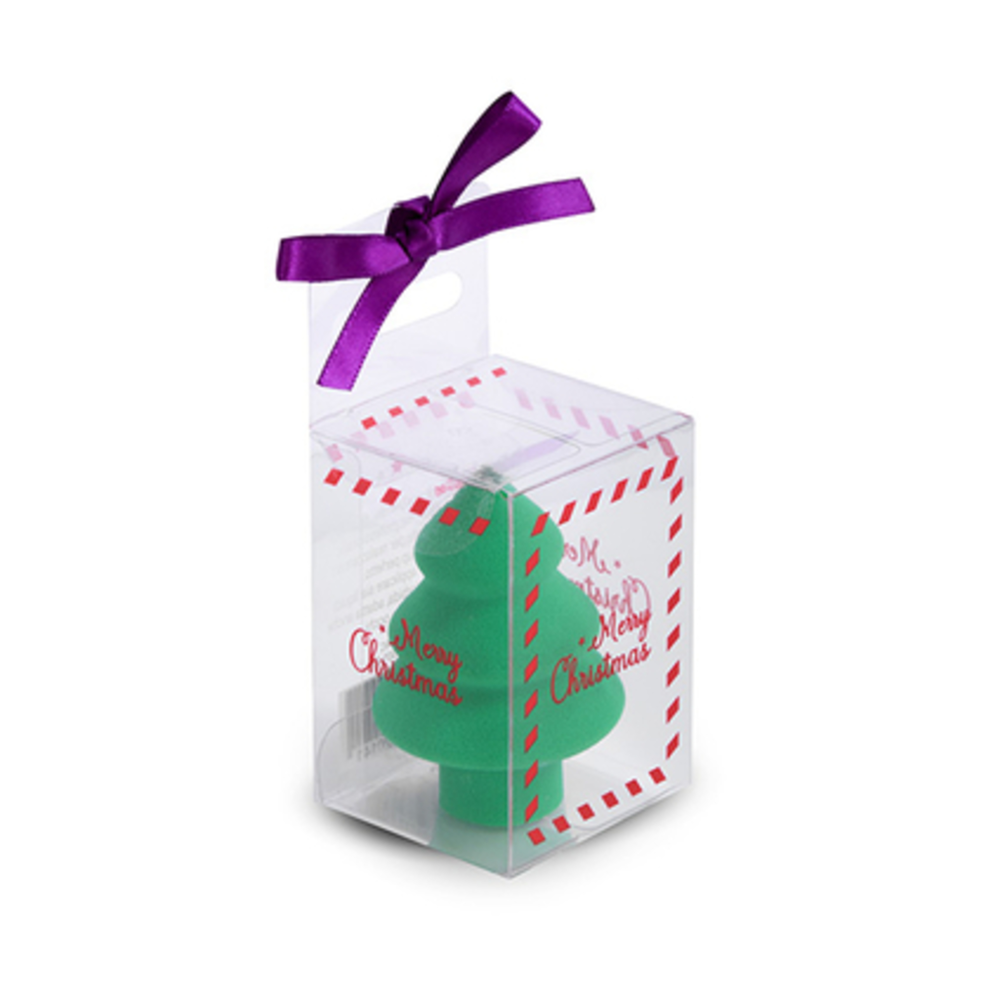 Spugna make-up albero di natale