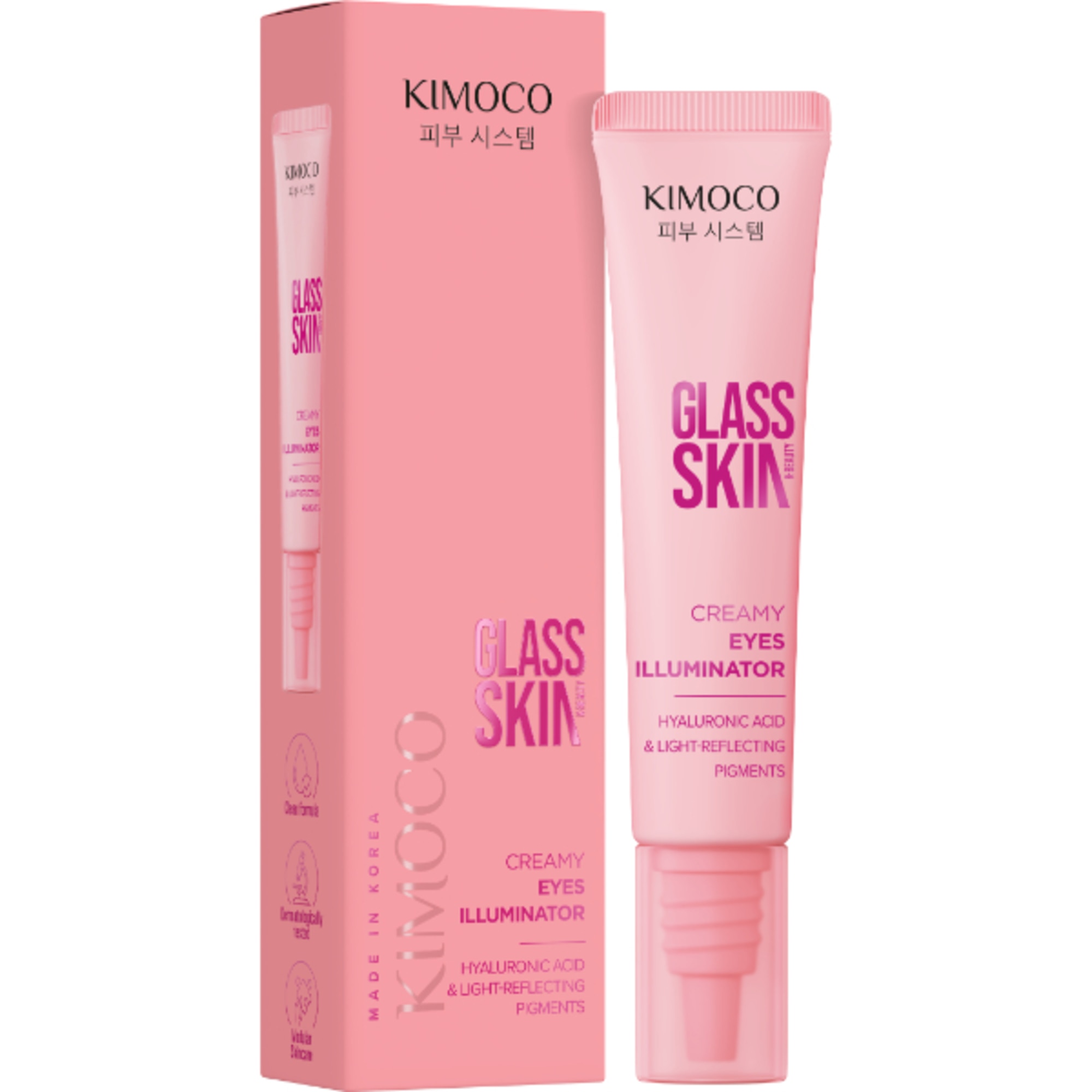 15 ML KIMOCO GLASS SKIN Bright Eyes Illuminator - Crema Contorno Occhi Illuminante 1 di 3 Bright Eyes Illuminator - Crema Contorno Occhi Illuminante