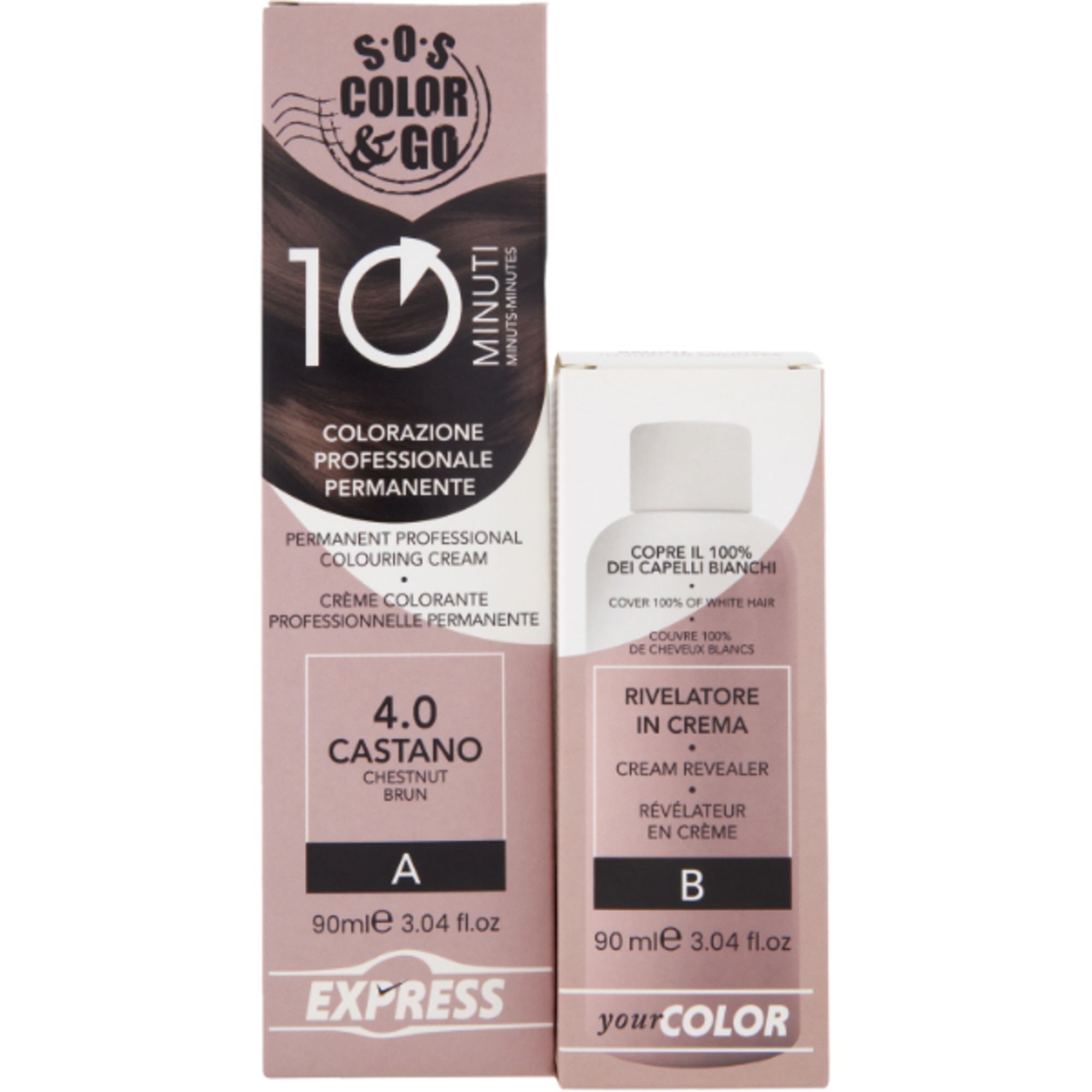 ALAMA PROFESSIONAL SOS COLOR&GO 10MIN Duo Set 1 di 1