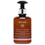 300 ML Apivita MICELLAR WATER Acqua Micellare Detergente Viso e Occhi  1 di 2 