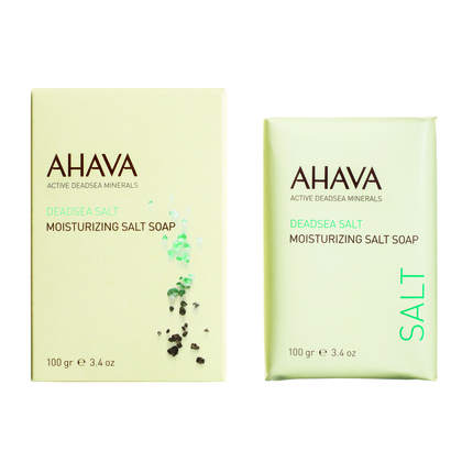 100 G Ahava DEADSEA SALT MOISTURIZING SALT SOAP 100 GR  1 di 1 