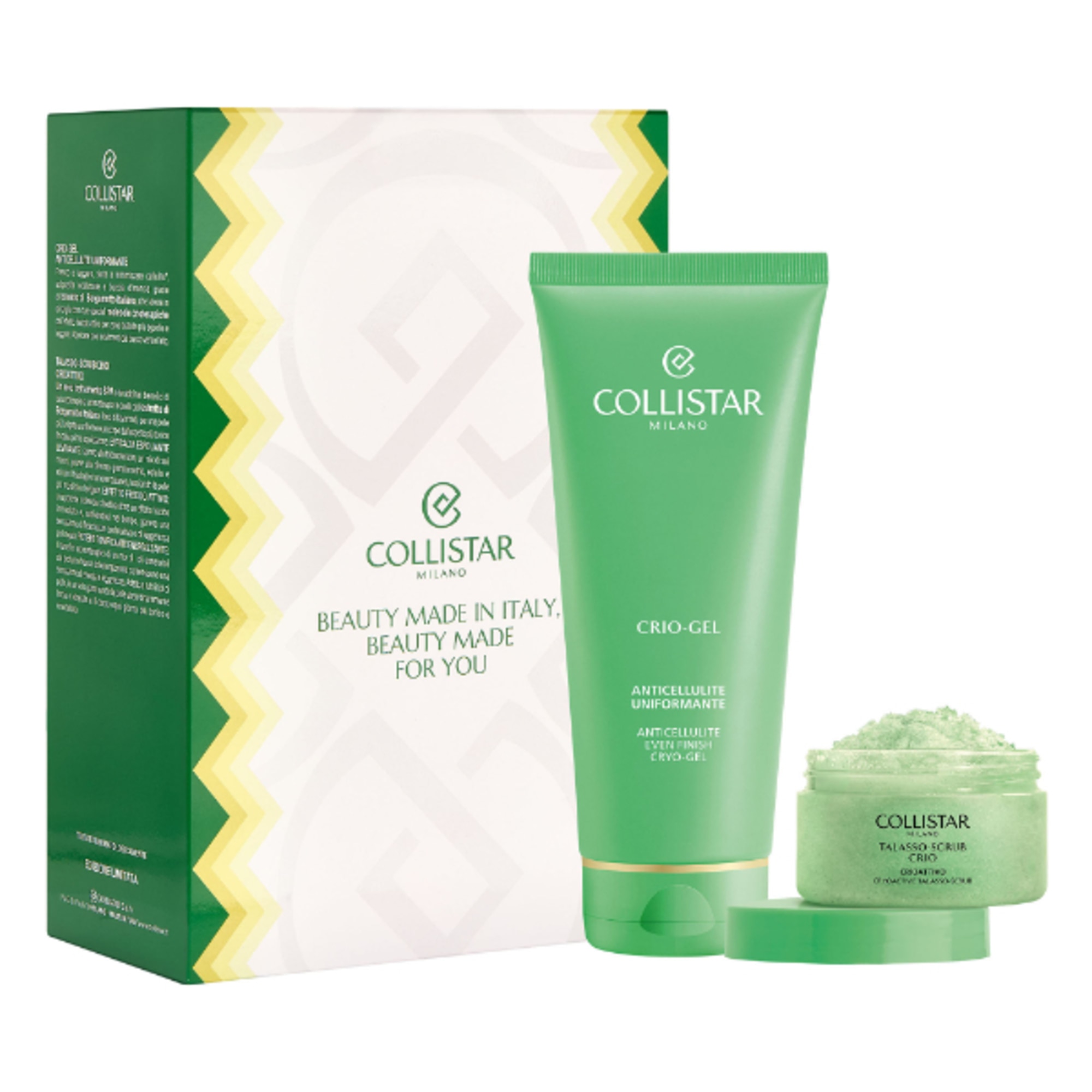  Collistar COFANETTO ANTICELLULITE - CRIO-GEL ANTICELLULITE UNIFORMANTE Cofanetto Regalo  1 di 4 
