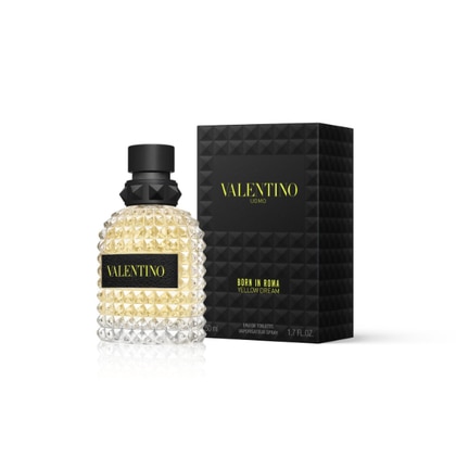 50 ML Valentino BORN IN ROMA YELLOW DREAM UOMO Eau De Toilette  1 di 7 