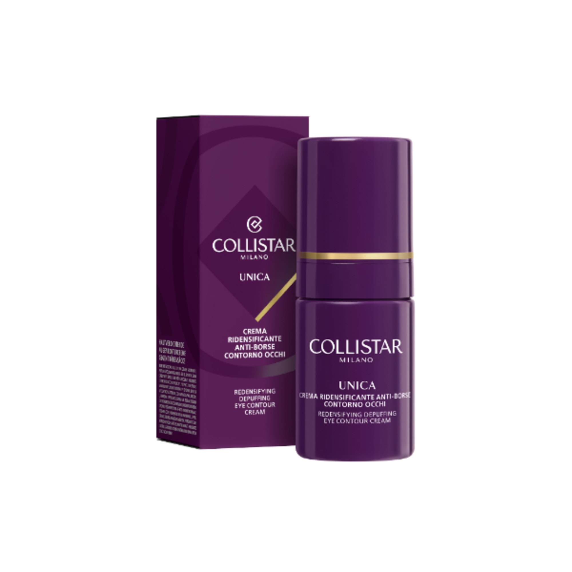 15 ML Collistar UNICA Contorno Occhi Ridensificante Drenante Anti-Borse 1 di 4