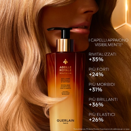 290 ML Guerlain ABEILLE ROYALE Revitalising & Fortifying Care Shampoo  1 di 8 